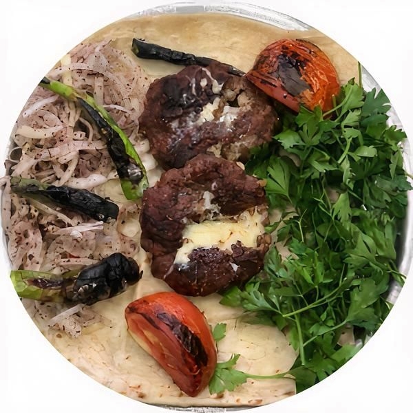 Grilled Meatballs with Cheese Menu