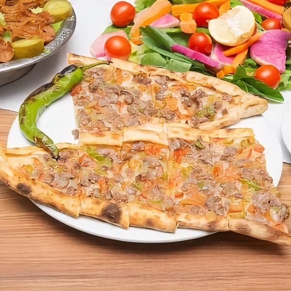 Diced Meat Pide Menu
