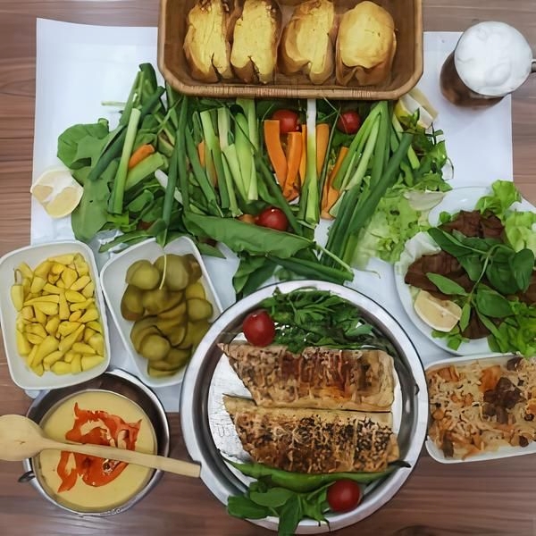 Chargrilled Adana Wrap Menu